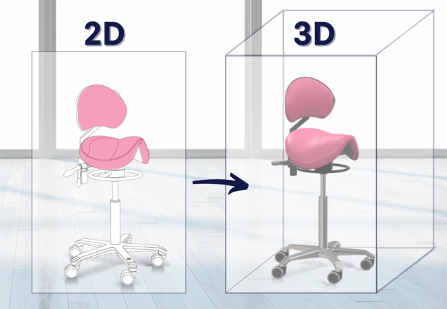 Van 2D naar 3D